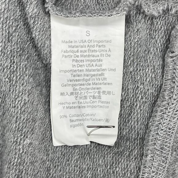 MADEWELL Sweatshirt S LOVE TO ALL Human Rights Campaign All Pride Terry Gray USA - Picture 11 of 15